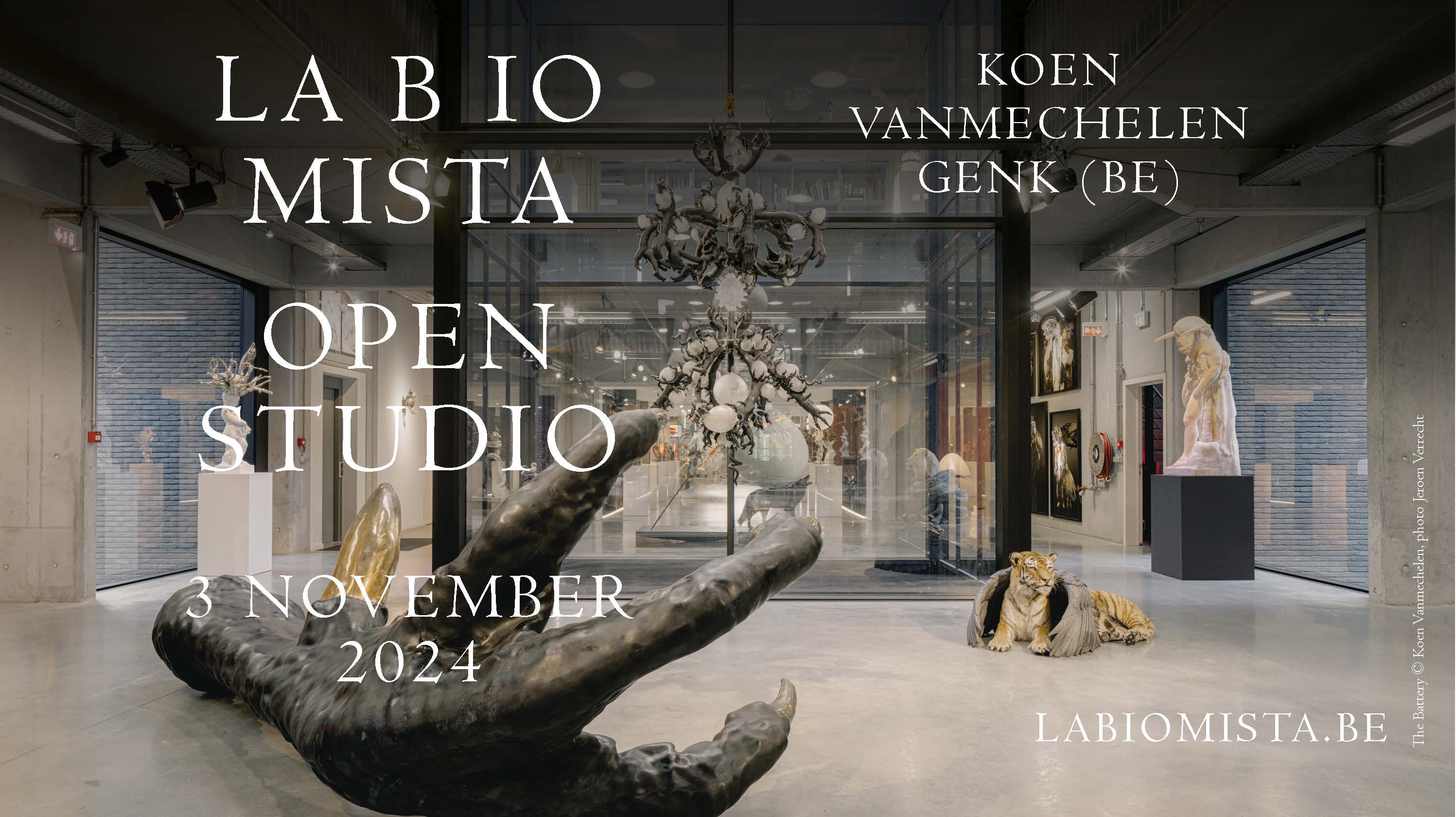 Open Studio, Studio Koen Vanmechelen, photop by Jeroen Verrecht