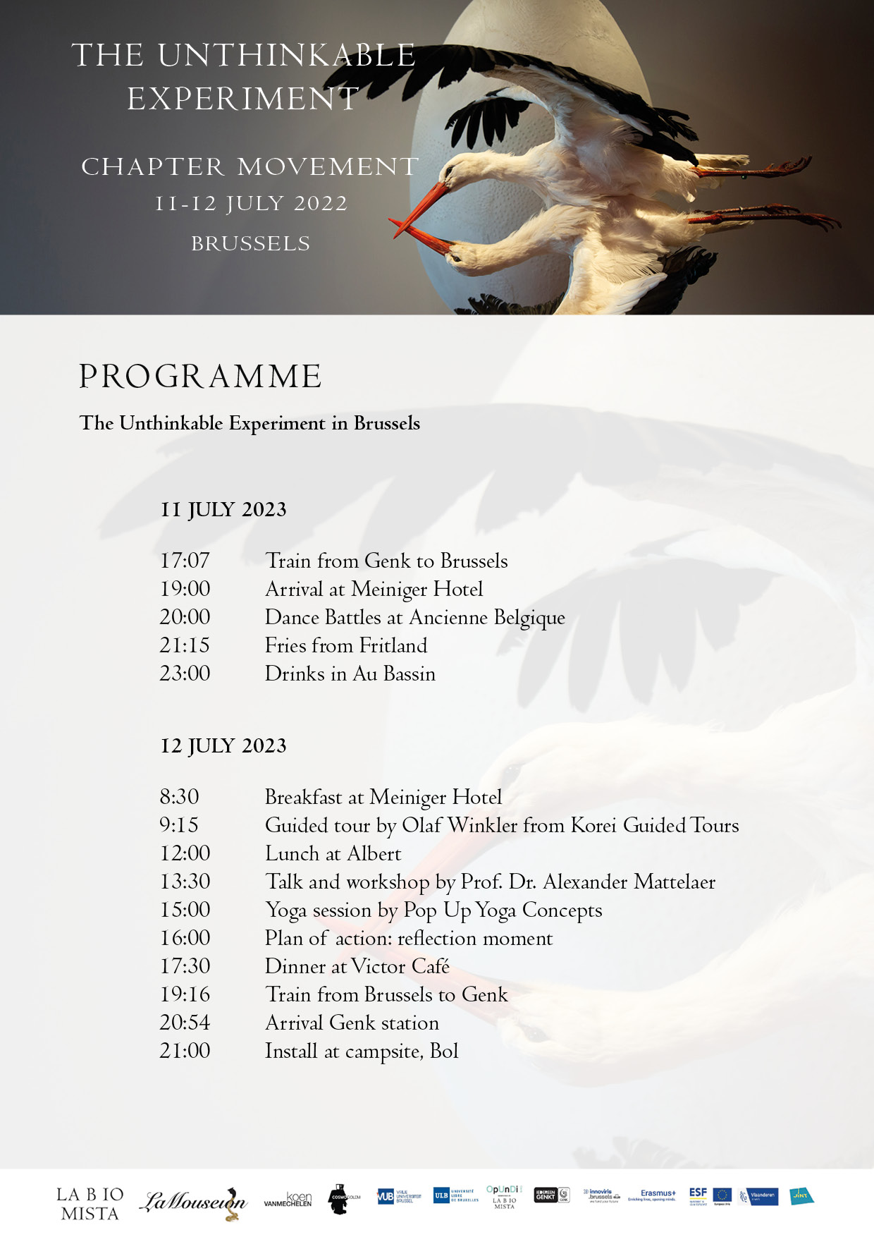 Brussels Program —&nbsp;Chapter Movement 