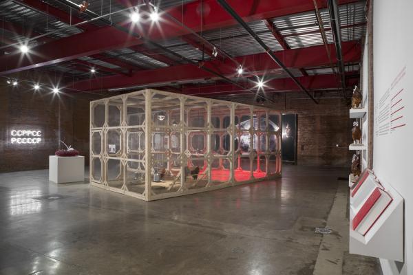 Installation view, Energy/Mass, Detroit, Koen Vanmechelen