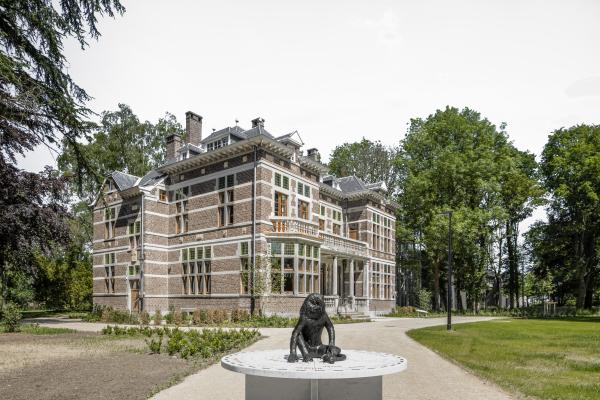Villa, Southwestern view, LABIOMISTA, Genk (BE) © Koen Vanmechelen 2019 Photo by Jeroen Verrecht
