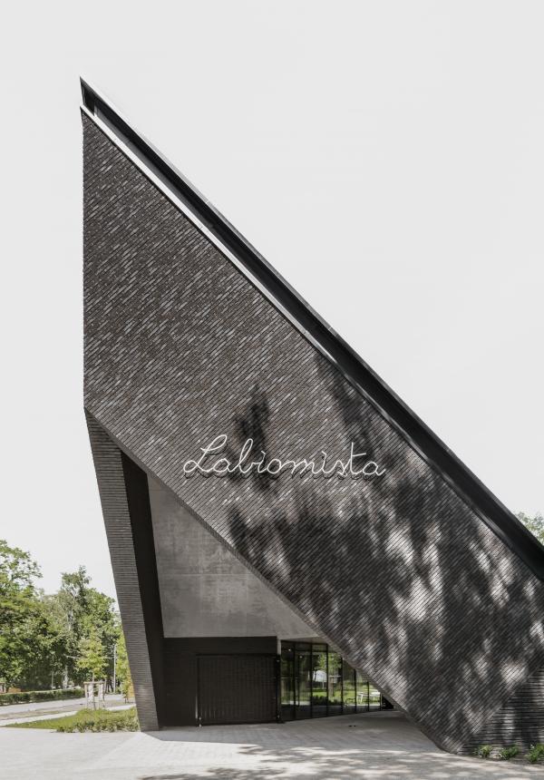 The Ark, entrance building LABIOMISTA, designed by Mario Botta, photo Jeroen Verrecht