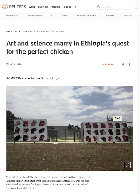 Reuters article on Incubated Worlds