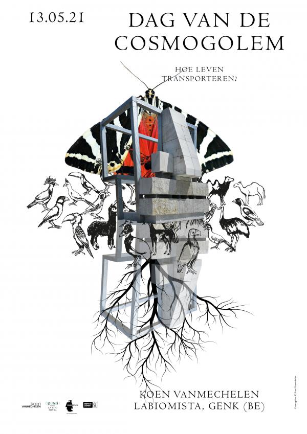Affiche Dag van de Cosmogolem 2021 Affiche Dag van de Cosmogolem 2021