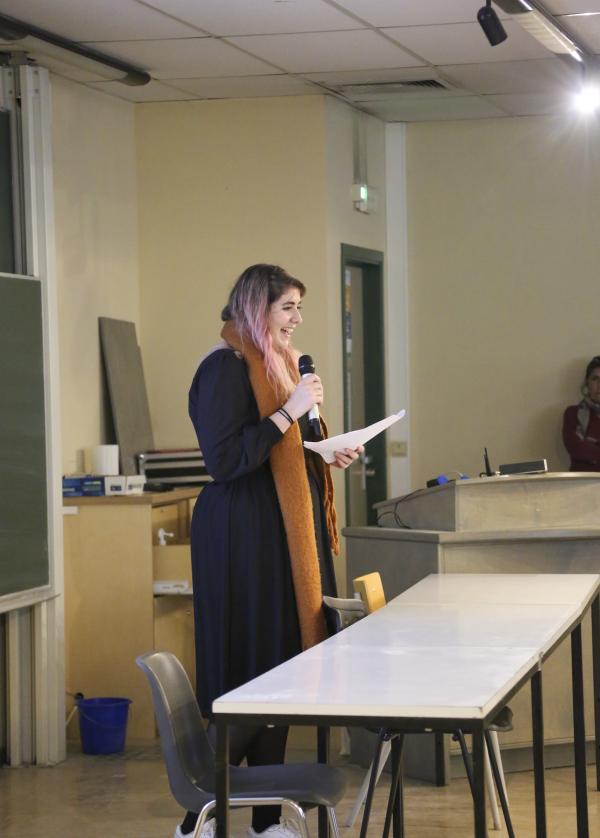 ULB, Alexandra Lichaa Speech © Koen Vanmechelen ULB, Alexandra Lichaa Speech © Koen Vanmechelen