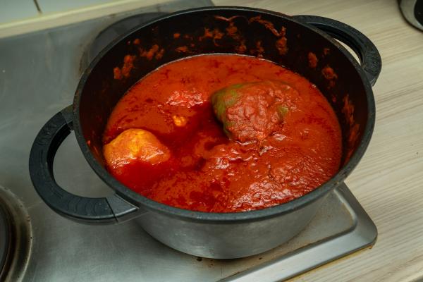 Italiaanse Gevulde Paprika's van Mateo