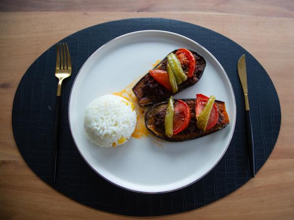 Turkse Gevulde Aubergines van Erkan en Nesniham