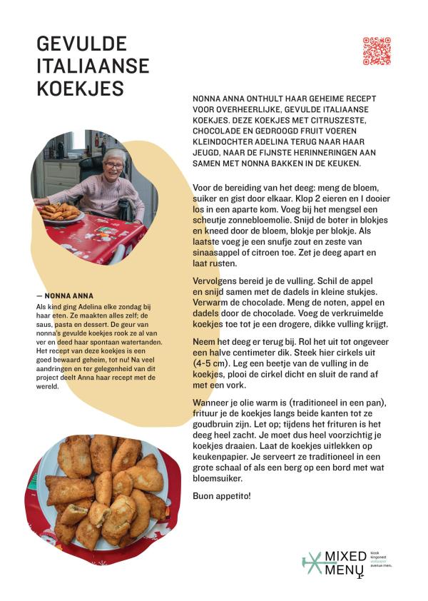 Gevulde Italiaanse koekjes van Nonna Anna