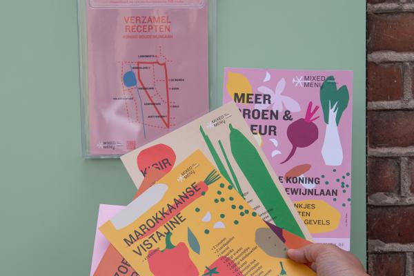 Receptenwandeling Mixed Menu Wallpaper, photo by Stoffel Hias