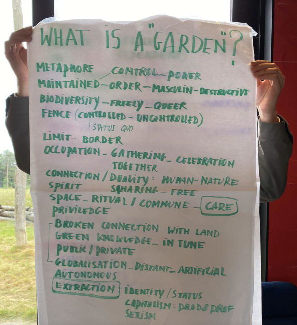 Ideations Group 2 — The Unthinkable Experiment, Future Garden Ideations Group 2 — The Unthinkable Experiment, Future Garden