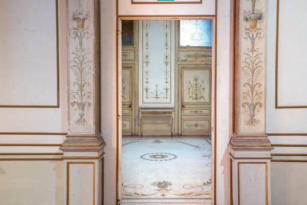 Palazzo Rota Ivancich, inside view, Venice (IT), photo by Kris Vervaeke, 2026