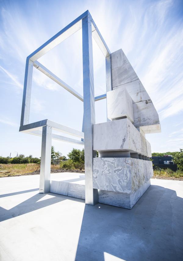 Cosmogolem © Koen Vanmechelen 2018, photo City of Genk